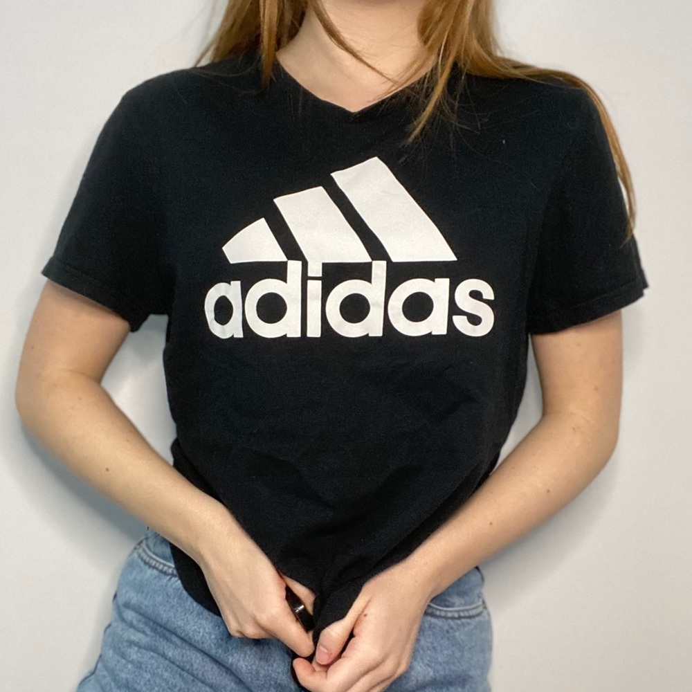 Black adidas t-shirt - Picture 1 of 3